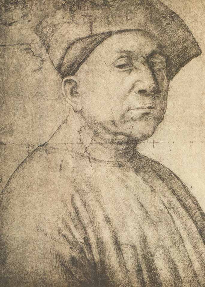 Ritratto Virile by Barbarelli 10 X 14 Inches (Offset Lithogr