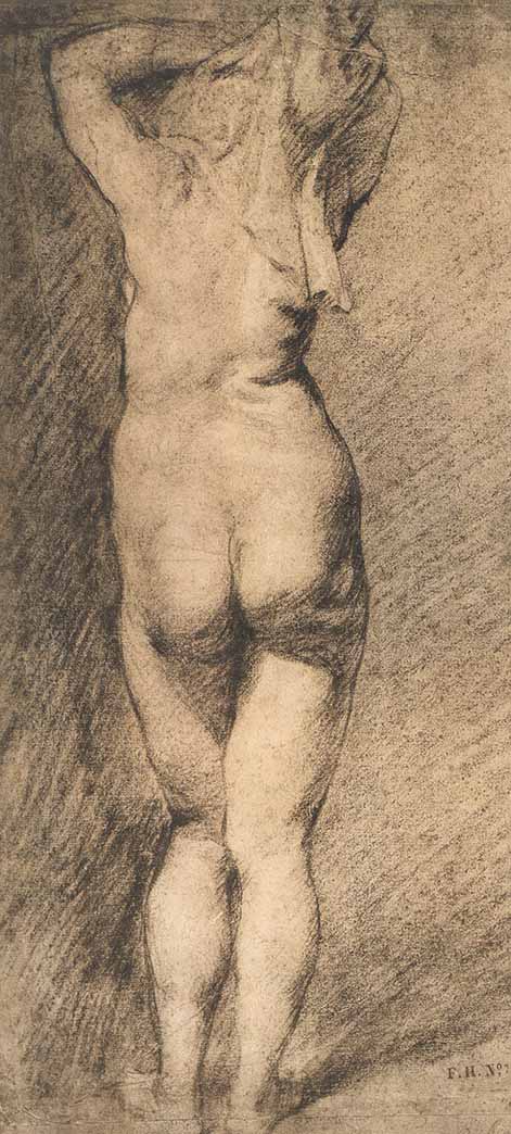 Donna Nuda by Peter Paul Rubens - 7 X 15 Inches (Offset Lithograph Fine Art Print)
