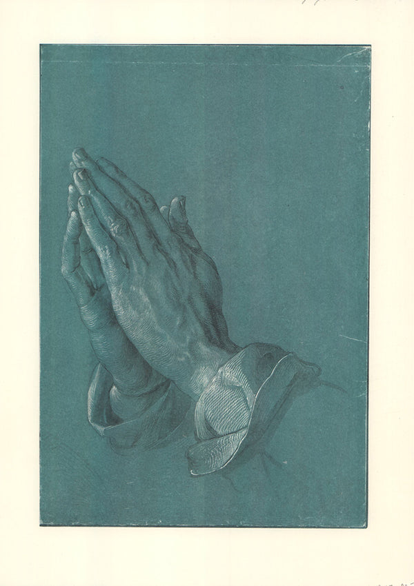 Praying Hands, 1508 by Albrecht Durer - 11 X 14 Inches (Offset Lithograph Fine Art Print)