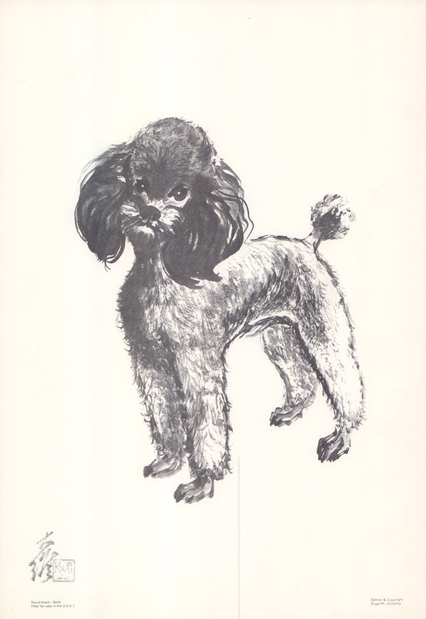 Belle by David Kwok - 11 X 16 Inches (Offset Lithograph)