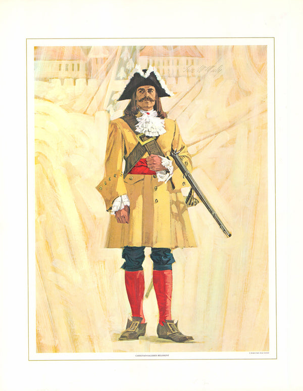 Carignan-Salieres Regiment Von Ludewig by Tom McNeely - 16 X 20 Inches (Art Print)