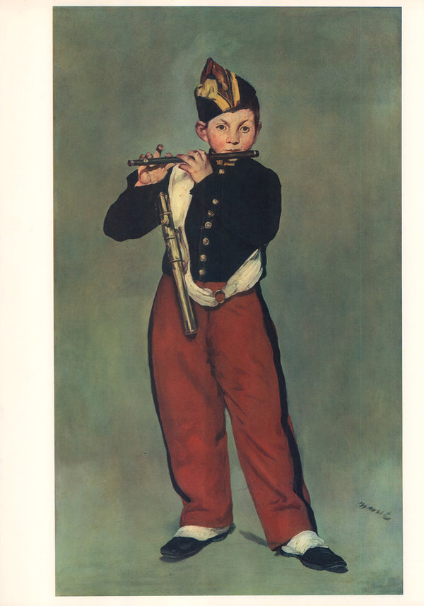 The Fifer, 1866 by Edouard Manet - 16 X 20 Inches (Offset Lithograph)