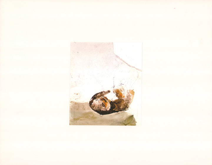 Cat by Andrew Wyeth - 14 X 18 Inches (Art Print with Matte)