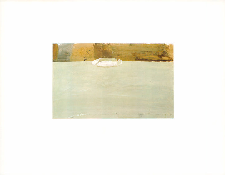 Plate by Andrew Wyeth - 14 X 18 Inches (Art Print with Matte)
