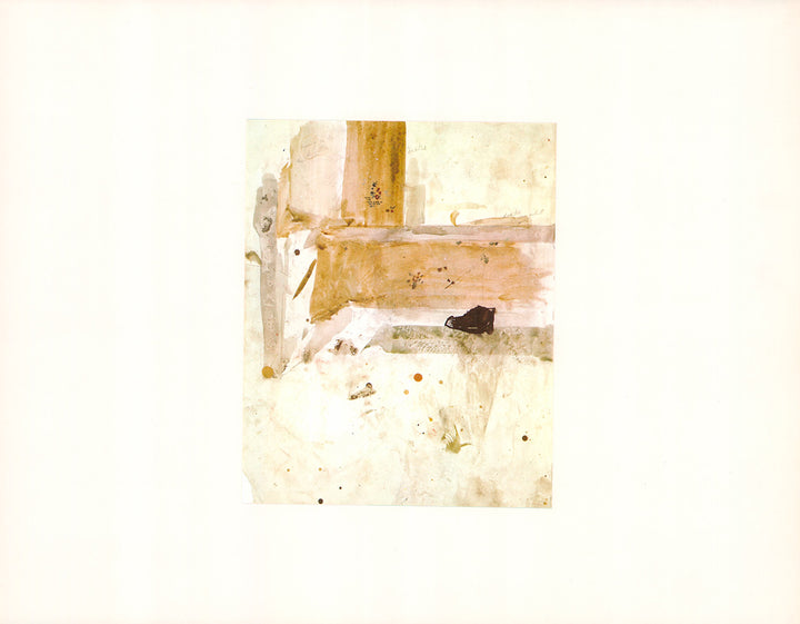 Shoes by Andrew Wyeth - 14 X 18 Inches (Art Print with Matte)