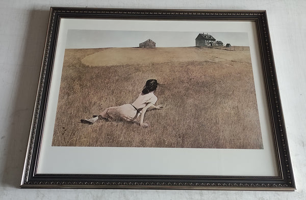 Christina's World, 1948 of Andrew Wyeth - 27 X 33 Inches (Framed Offset Lithograph Ready to Hang)