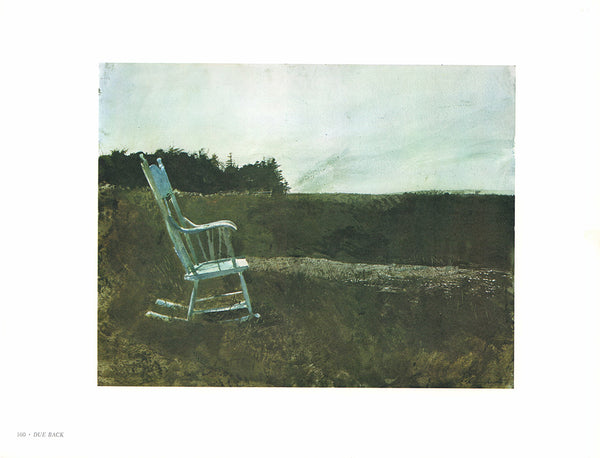 Due Back by Andrew Wyeth - 13 X 17 Inches (Art Print)
