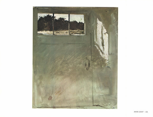 Door Light by Andrew Wyeth - 13 X 17 Inches (Art Print)