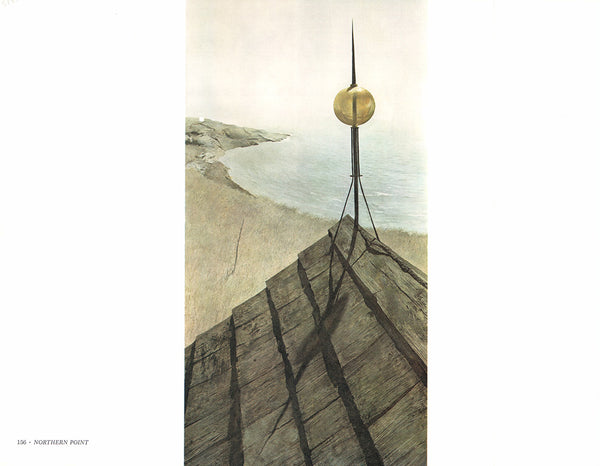 Northern Point by Andrew Wyeth - 13 X 17 Inches (Art Print)