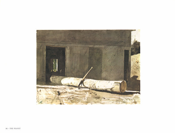 The Peavey by Andrew Wyeth - 13 X 17 Inches (Art Print)