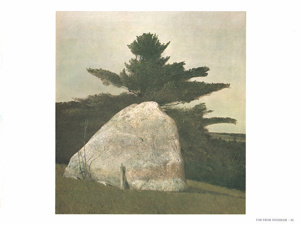 Far From Needham by Andrew Wyeth - 13 X 17 Inches (Art Print)