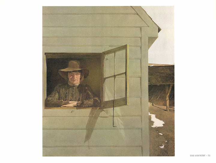 The Country by Andrew Wyeth - 13 X 17 Inches (Art Print)