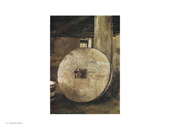 Nether Stone by Andrew Wyeth - 13 X 17 Inches (Art Print)