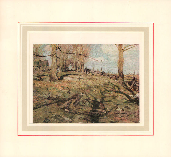The Edge of the Maple Wood, 1910 by Alexander Young Jackson - 11 X 12 Inches (Offset Lithograph Fine Art Print)