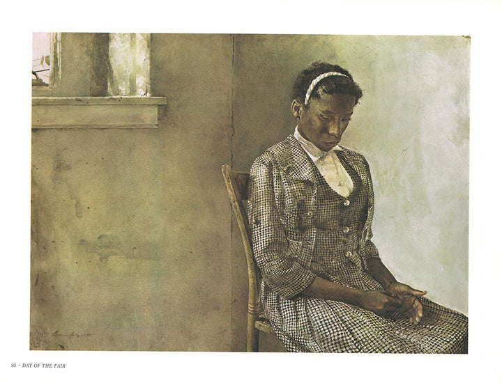 Day of the Fair by Andrew Wyeth - 13 X 17 Inches (Art Print)