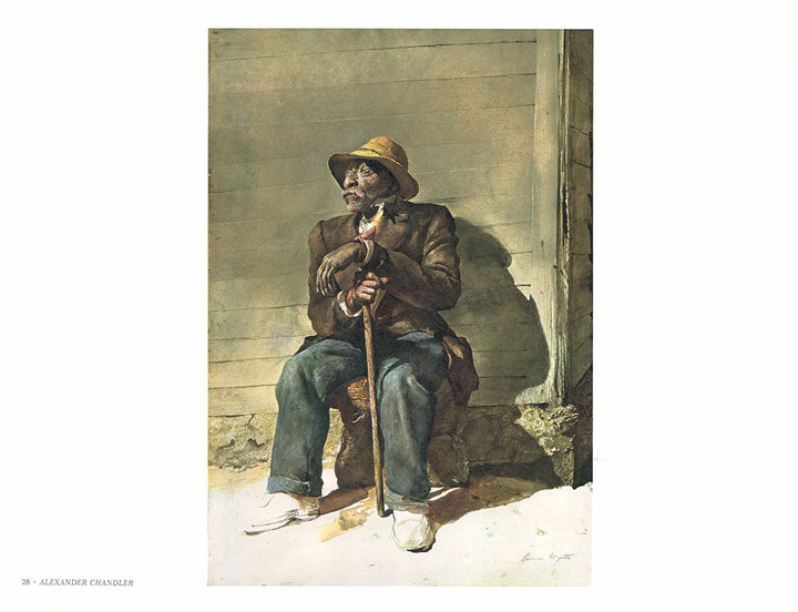 Alexander Chandler by Andrew Wyeth - 13 X 17 Inches (Art Print)