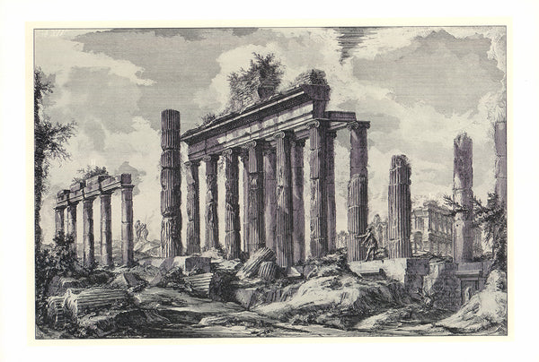 Campus Matius, 1762 by Giovanni Battista Piranesi - 13 X 19 Inches (Offset Lithograph Fine Art Print)
