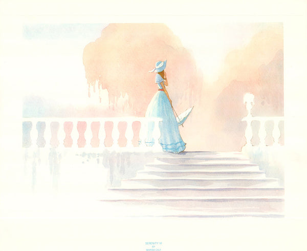 Serenity VI by Marisa Caly - 16 X 19 Inches (Offset Lithograph Fine Art Print)