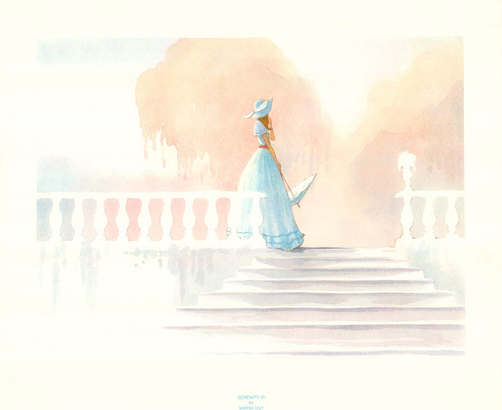 Serenity VI by Marisa Caly - 16 X 19 Inches (Offset Lithograph Fine Art Print)