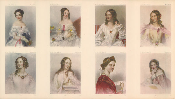 Heroines of Shakespeare by Unknow - 13 X 22 Inches (Art Print))