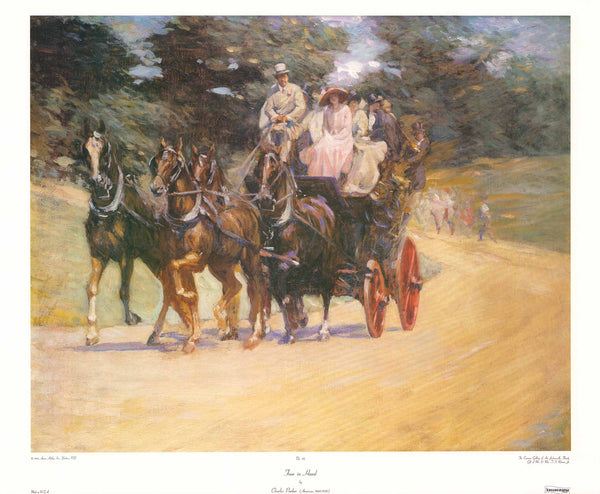 Four in Hand by Charles Parker - 26 X 32 Inches (Art Print)