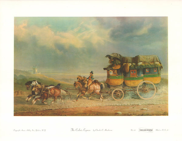The Calais Express by Charles Henderson - 13 X 17 Inches (Art print)