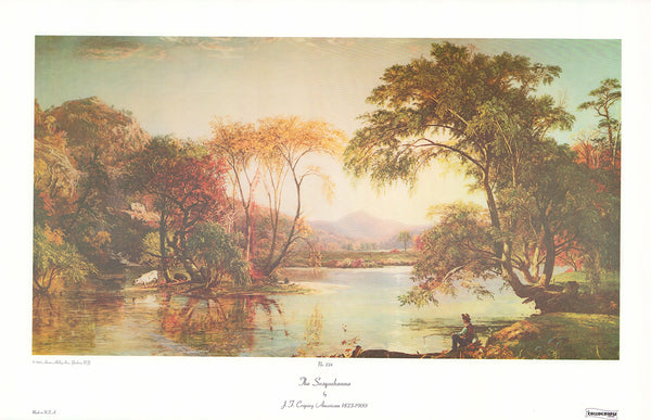 The Susquehanna by Jasper F. Cropsey - 16 X 25 Inches (Art Print)