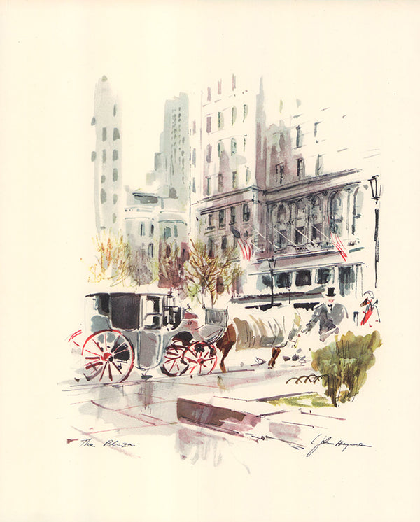 Sheet no 1 - New York City B by John Haymson - 10 X 12 Inches (Art Print)