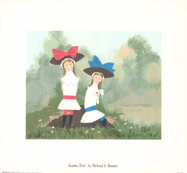 Sunday Best by Richard E. Howard - 13 X 14 Inches (Art Print)