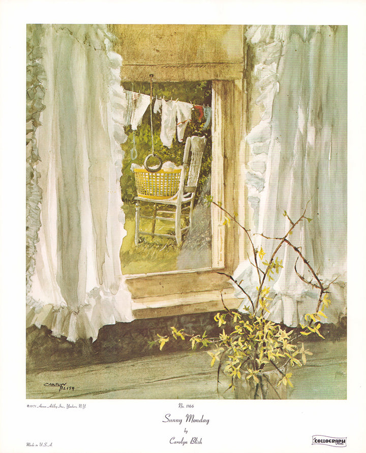 Sunny Monday by Carolyn Blish - 14 X 17 Inches (Art Print)