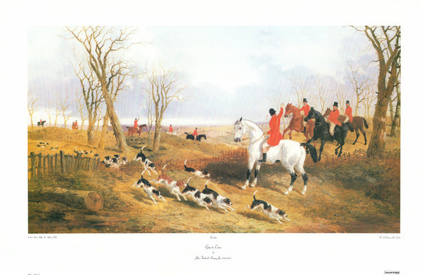 Gone to Cover by John Frederick Herring Jr. - 23 X 35 Inches (Art Print)