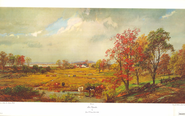 Late September by Jasper F. Cropsey - 25 X 40 Inches (Art Print)