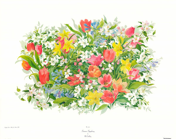 Summer Symphony by M. Conkling - 23 X 29 Inches (Art Print)