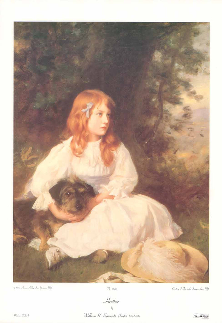 Heather by William R. Symonds - 14 X 20 Inches (Art Print)