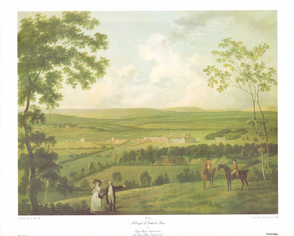 A Prospect of Soutwick House by George Barret & Sawrey Gilpen - 26 X 32 Inches (Art Print)