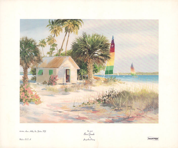 Boca Grande by Jacqueline Penney - 13 X 16 Inches (Art Print)