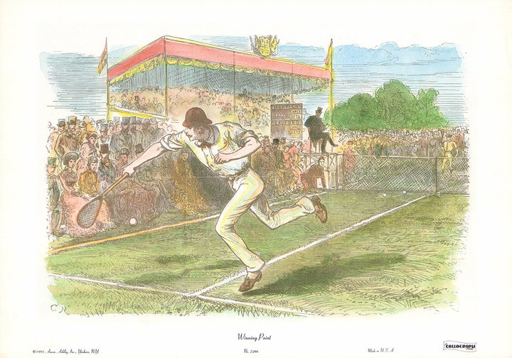 Winning Point - 14 X 20 Inches (Art Print)