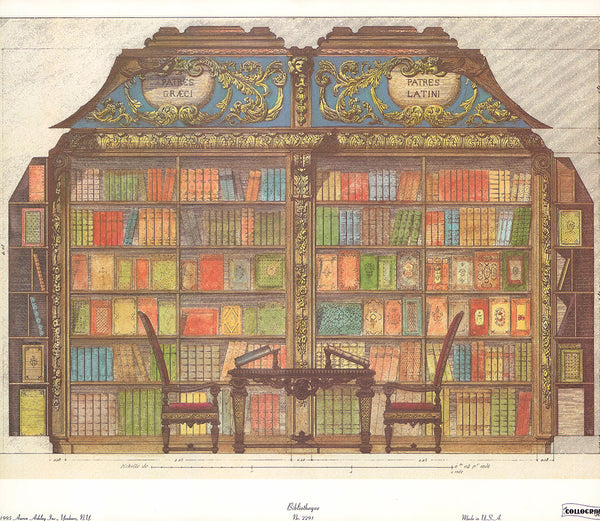 Bibliotheque - 14 X 16 Inches (Art Print)