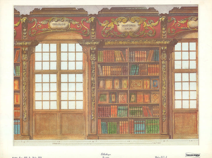 Bibliotheque - 14 X 19 Inches (Art Print)