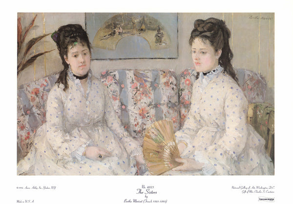The Sister by Berthe Morisot - 13 X 18 Inches (Art Print)