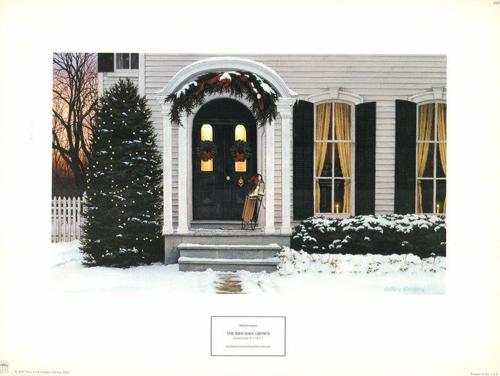 The Kids have Grown by Bill Breedon - 14 X 18 Inches (Art Print)