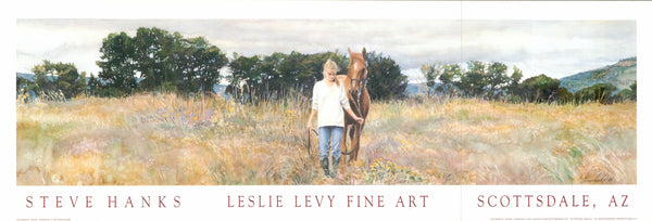 Old Friends, 1988 by Steve Hanks - 12 X 36 Inches (Art Print)