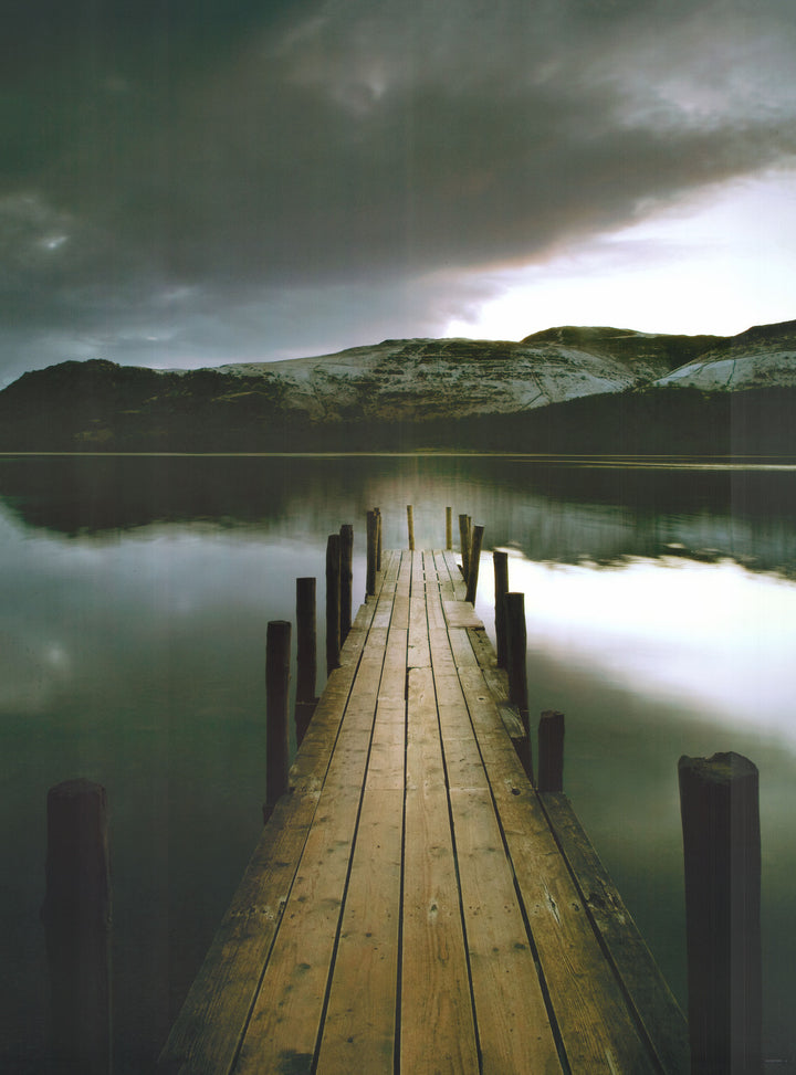 Silent Dock by Andy Kerry - 30 X 40 Inches (Art Print)