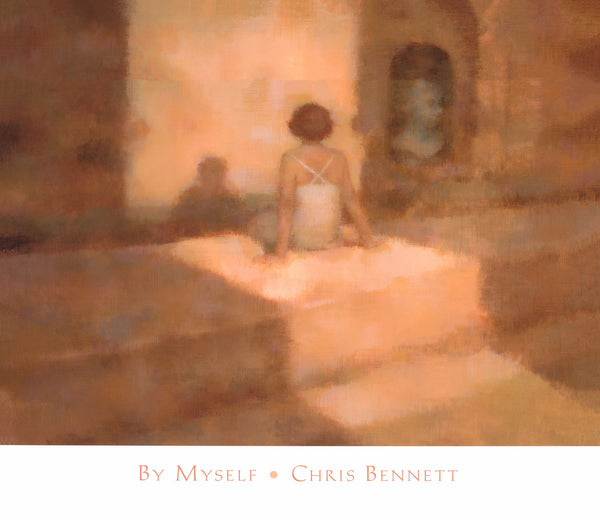 By Myself by Chris Bennett - 21 X 24 Inches (Art Print)