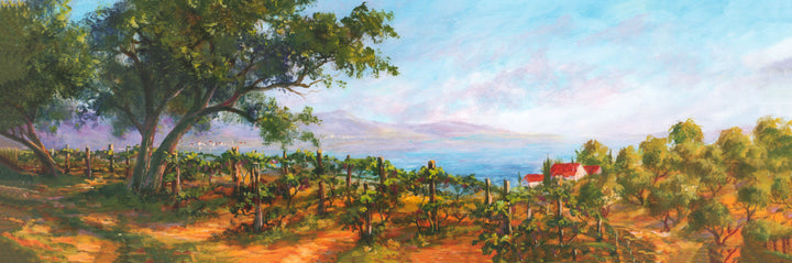 Lakeside Olives by Art Fronckowiak - 12 X 36 Inches (Art Print)
