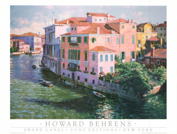 Grand Canal, 1993 by Howard Behrens - 18 X 24 Inches (Art Print)