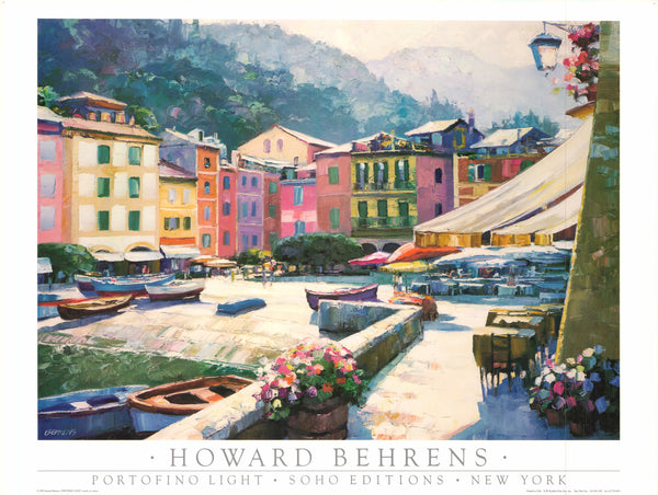Portofino Light, 1993 by Howard Behrens - 18 X 24 Inches (Art Print)