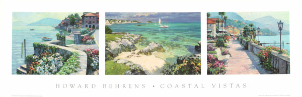 Coastal Vistas, 1993 by Howard Behrens - 12 X 36 Inches (Art Print)