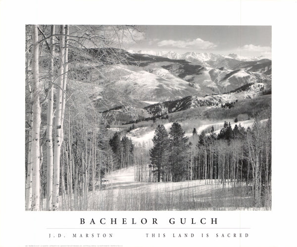 Bachelor Gulch, 1999 by J.D. Marston - 24 X 29 Inches (Art Print)