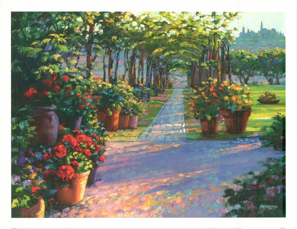 Siena Arbor, 2001 by Howard Behrens - 20 X 26 Inches (Art Print)